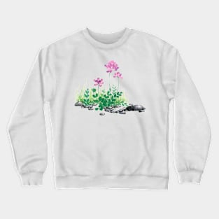 March 3rd birthday flower Crewneck Sweatshirt